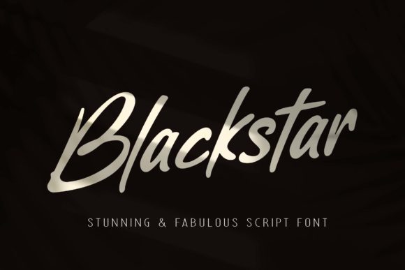 Blackstar: The Brushed Font for Casual Design