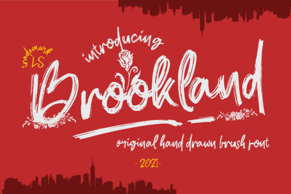 Brookland: The Power of Brushed Texture in Modern Display Typography