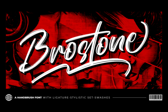 Brostone: Playful Script for Modern Design