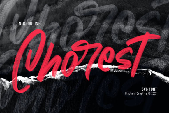 Chorest: Elevating Street-Style Design with Casual Typography