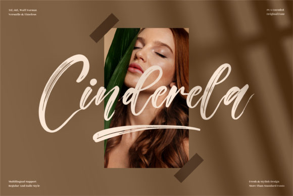 Cinderela: Mastering the Art of Flowing Script Typography