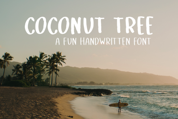 Coconut Tree: Bringing Handwritten Warmth to Modern Digital Design
