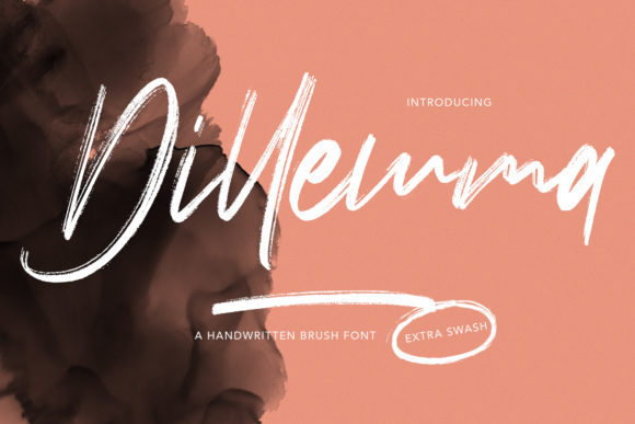 Dillemma Font: Evaluating the Appeal of Rough, Brushed Handwritten Typography