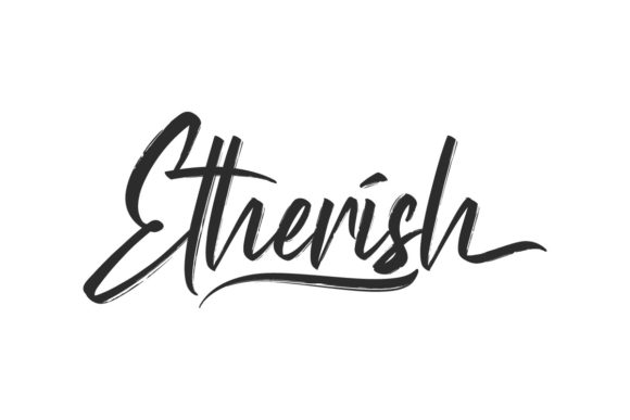 Etherish Font: A Brushed Handwritten Gem