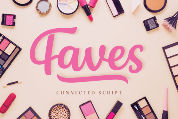 Faves: The Versatile Handwritten Font for Designers