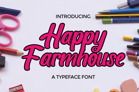 Happy Farmhouse: Elevating Your Designs with Authentic Handwritten Charm