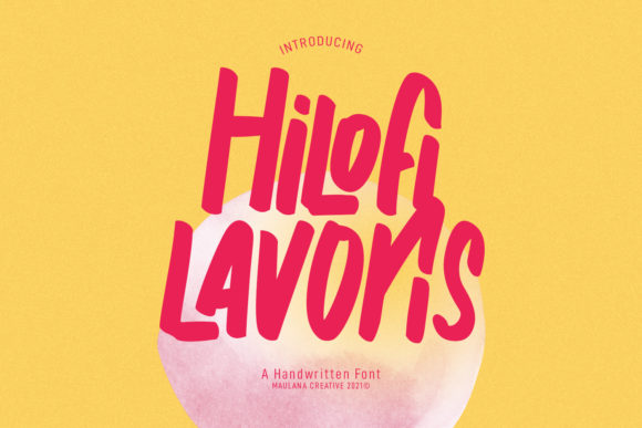 Hilofi Lavoris: Elevate Designs with Casual Handwritten Style