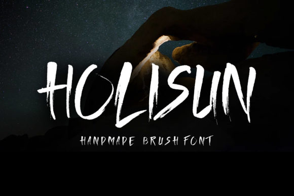 Holisun: Elevating Urban Design with Brushed Typography