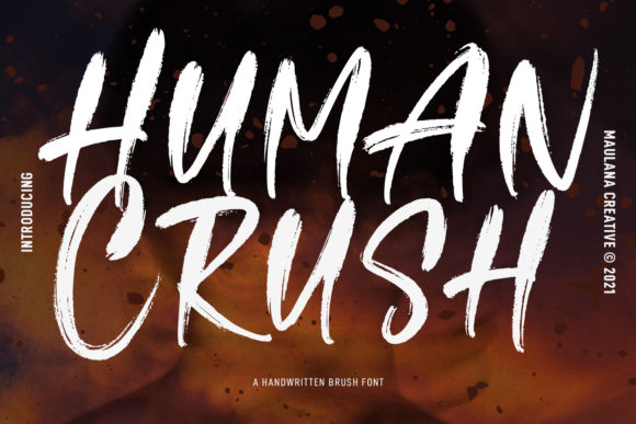 Human Crush: Bold Typography for Modern Design