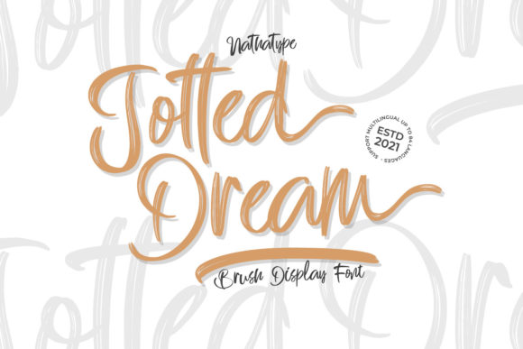 Jotted Dream: A Fresh Handwritten Font