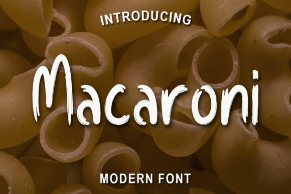 Macaroni Font: Evaluating a Playful Handwritten Typeface for Creative Projects