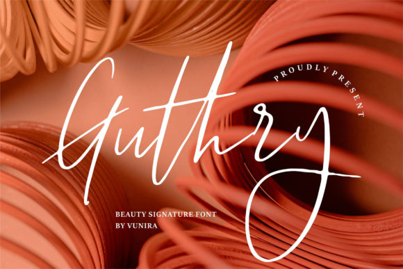 Mastering the Art of Handwritten Typography with Guthry