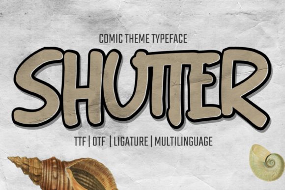 Mastering Urban Typography: Elevating Design with the Shutter Display Font