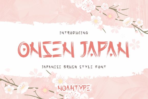 Onsen Japan: Elevating Brand Identity with Authentic Japanese Typography