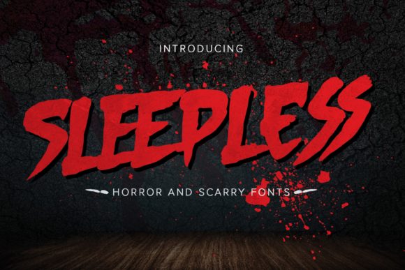 Sleepless: The Brushed, Street-Art Display Font Redefining Urban Brand Identity