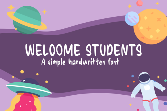 Welcome Students Font: A Guide to Using Playful Handwritten Typography in Design