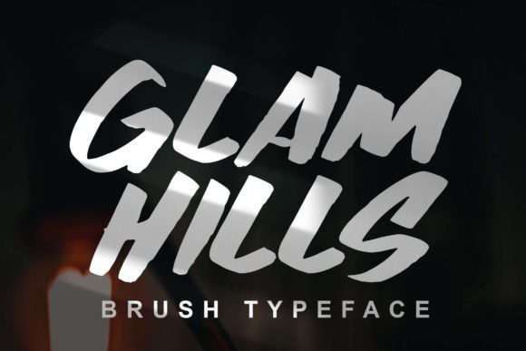 Why Glam Hills Is the Brushed Display Font Your Designs Have Been Missing