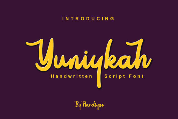 Yuniykah: A Flowing Script for Elegant Designs